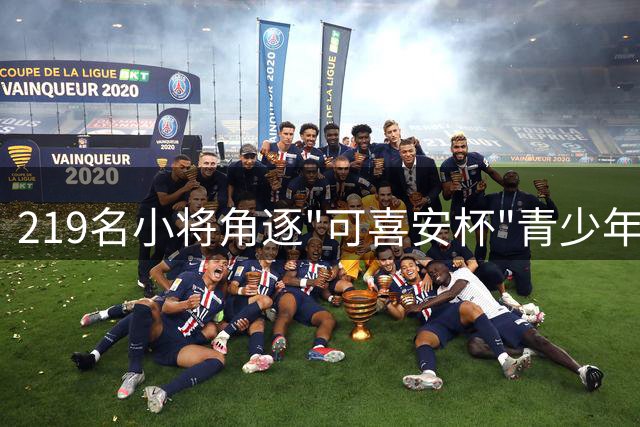 219名小将角逐"可喜安杯"青少年足球赛